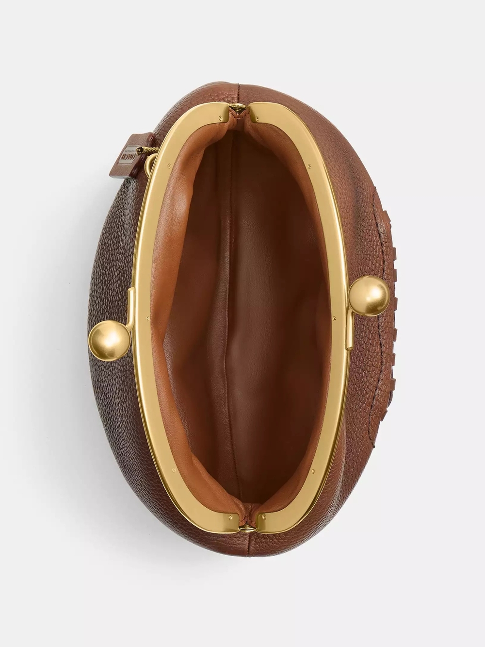 Coach RUNWAY Football Kisslock Frame Bag - Picture 4 of 9